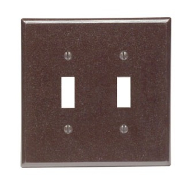 Leviton Switch 2 Gang Wallplate 80509